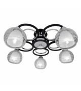 Люстра потолочная Arte Lamp A1604PL-5BK Ginevra E14 5x40W IP20