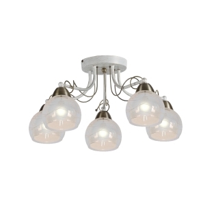 Люстра потолочная Arte Lamp A1633PL-5WG Intreccio E14 5x60W IP20