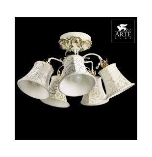 Люстра потолочная Arte Lamp A2819PL-5WG BELLIS Е14 5х60Вт 230В