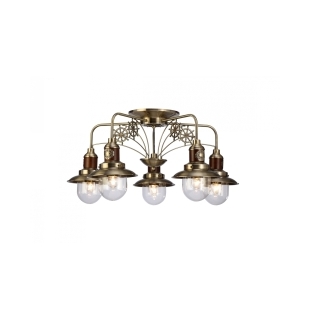 Люстра потолочная Arte Lamp A4524PL-5AB SAILOR Е27 5х60Вт 230В