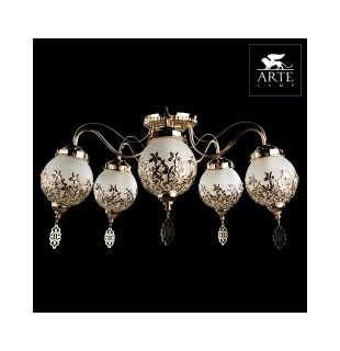 Люстра потолочная Arte Lamp A4552PL-5GO MOROCCANA Е14 5х40Вт 230В