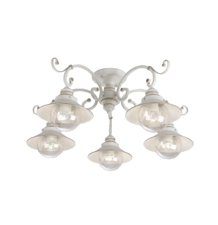 Люстра потолочная ARTE LAMP A4577PL-5WG GRAZIOSO 5xE27 60W 220V IP20
