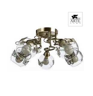Люстра потолочная ARTE LAMP A5004PL-5AB ALESSANDRA 5xE14 40W 220V IP20