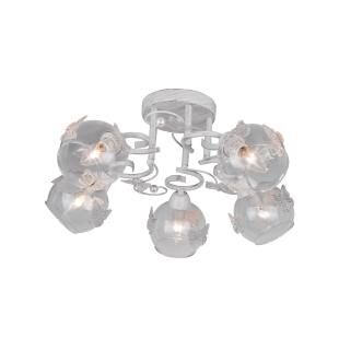 Люстра потолочная Arte Lamp A5004PL-5WG ALESSANDRA E14 5x40W IP20