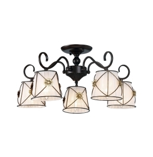 Люстра потолочная ARTE LAMP A5495PL-5BR MANHATTAN 5xE27 60W 220V IP20