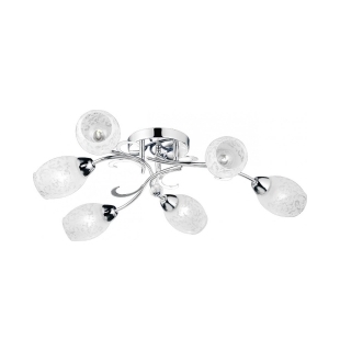Люстра потолочная ARTE LAMP A6055PL-6CC DEBORA Е14 6х60W 230V