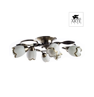 Люстра потолочная ARTE LAMP A6061PL-6AB PERCE 6xE14 60W 220V IP20