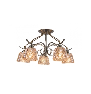 Люстра потолочная ARTE LAMP A6185PL-5AB GEMMA Е14 5х60W 230V
