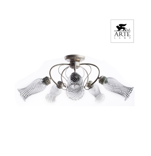 Люстра потолочная Arte Lamp A6335PL-5WG GEMMA Е14 3х40Вт 230В