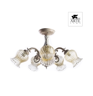 Люстра потолочная Arte Lamp A6336PL-5WG GEMMA Е14 5х40Вт 230В