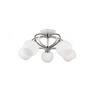 Люстра потолочная Arte Lamp A6342PL-5WG ELLISSE Е27 5х60Вт 230В