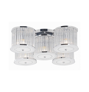 Люстра потолочная Arte Lamp A8240PL-5CC GLASSY Е14 5х40Вт 230В