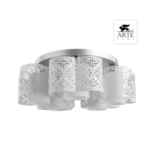 Люстра потолочная Arte Lamp A8348PL-5WH HELEN Е27 5х40Вт 230В