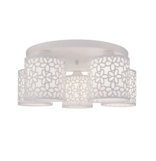 Люстра потолочная Arte Lamp A8349PL-5WH Traforato E14 5x40W IP20