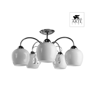 Люстра потолочная Arte Lamp A9548PL-5CC MILLO Е27 5х60Вт 230В