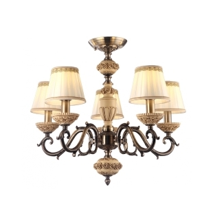 Люстра потолочная Arte Lamp A9575PL-5AB CHERISH Е14 5х40Вт 230В