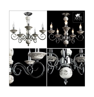 Люстра потолочная Arte Lamp A9593PL-5CC SONIA Е14 5х40Вт 230В