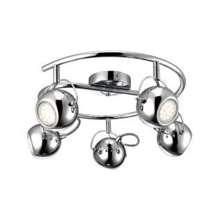 Спот ARTE LAMP A9128PL-5CC SPIA 5xGU10 50W 220V IP20