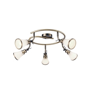 Спот ARTE LAMP A9231PL-5AB VENTO 5xE14 40W 220V IP20