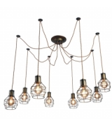Люстра подвесная ARTE LAMP A9182SP-8BZ INTERNO 8xE27 40W 220V IP20