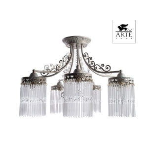 Люстра потолочная ARTE LAMP A1678PL-7WG TORRENTE 7xE14 60W 220V IP20