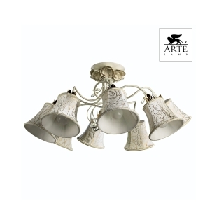 Люстра потолочная Arte Lamp A2819PL-8WG BELLIS Е14 8х60Вт 230В