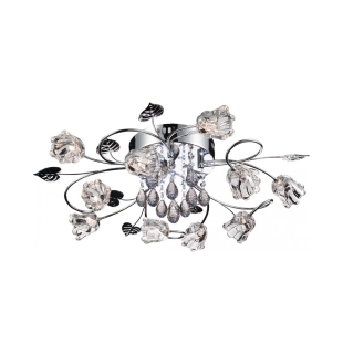 Люстра потолочная ARTE LAMP A3116PL-10CC FIORAIA G4 10х20W/LED