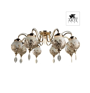 Люстра потолочная Arte Lamp A4552PL-8GO MOROCCANA Е14 8х40Вт 230В