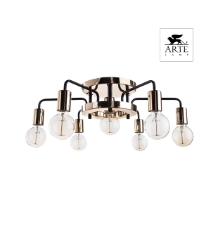 Люстра потолочная ARTE LAMP A6001PL-7BK GELO 7xE27 40W 220V IP20