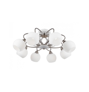 Люстра потолочная Arte Lamp A6342PL-8WG ELLISSE Е27 8х60Вт 230В