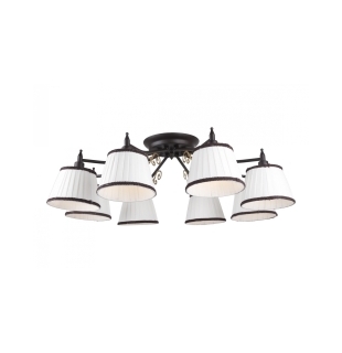 Люстра потолочная Arte Lamp A6344PL-8BR CAPRI Е14 8х40Вт 230В