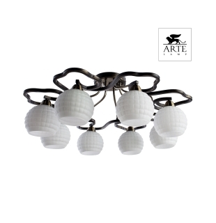 Люстра потолочная Arte Lamp A6379PL-8GA LANA Е14 8х40Вт 230В