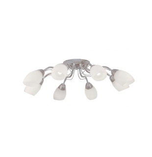 Люстра потолочная ARTE LAMP A8105PL-8WG CARLO Е14 8х60W 230V