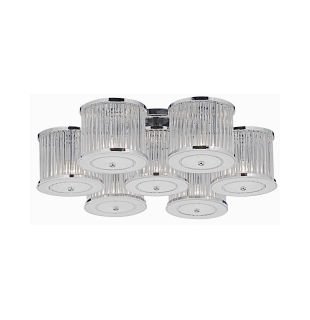 Люстра потолочная Arte Lamp A8240PL-7CC GLASSY Е14 7х40Вт 230В