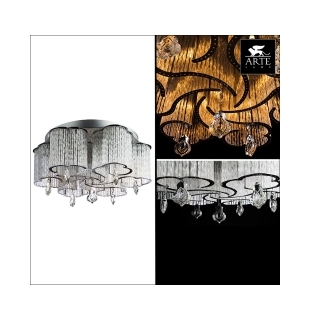 Люстра потолочная ARTE LAMP A8561PL-15CL ONDATA 15xG9 33W 220V IP20