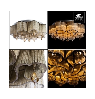 Люстра потолочная ARTE LAMP A8561PL-20CG ONDATA 20xG9 33W 220V IP20
