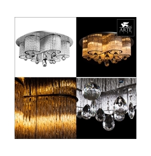 Люстра потолочная ARTE LAMP A8562PL-15CL ONDATA 15xG9 33W 220V IP20