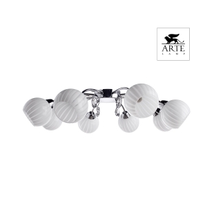 Люстра потолочная ARTE LAMP A9524PL-8CC UVA Е14 8х40W 230V