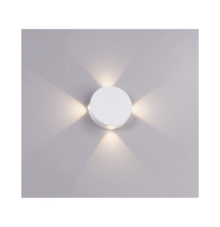 Бра Arte Lamp A1525AP-1WH Tamburello LED 1x4W IP20
