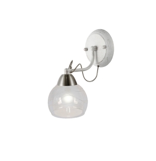Бра Arte Lamp A1633AP-1WG Intreccio E14 1x60W IP20