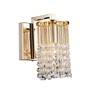 Бра Arte Lamp A3028AP-1GO CASCATA Е14 1х60Вт 230В