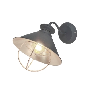Бра Arte Lamp A3129AP-1GY Warhol E27 1x60W IP20