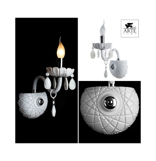 Бра ARTE LAMP A3964AP-1WH TEATRO Е14 1х60W 230V