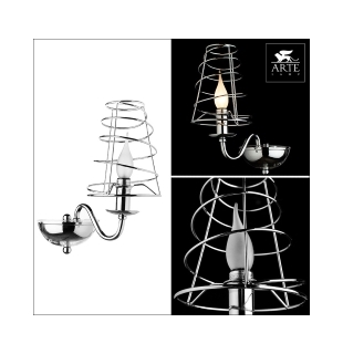Бра Arte Lamp A4320AP-1CC CAGE Е14 1х40Вт 230В