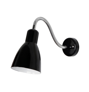 Бра ARTE LAMP A5048AP-1BK MERCOLED 1xE27 60W 220V IP20