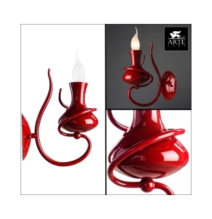 Бра Arte Lamp A6819AP-1RD VASO Е14 1х40Вт 230В