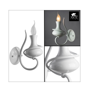 Бра Arte Lamp A6819AP-1WH VASO Е14 1х40Вт 230В