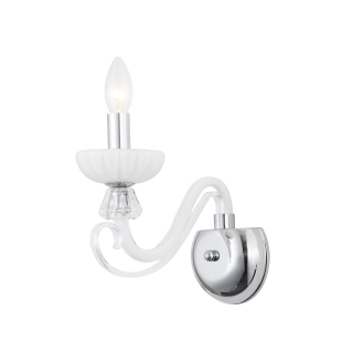 Бра Arte Lamp A7195AP-1WH Odetta E14 1x40W IP20