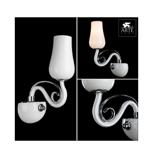 Бра ARTE LAMP A8110AP-1WH BIANCANEVE Е14 1х40W 230V