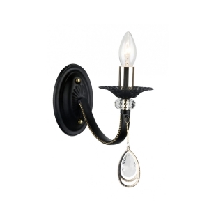 Бра Arte Lamp A8540AP-1BK DALLAS Е14 1х40Вт 230В